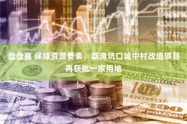 盘盘赢 保障资源要素,荔湾坑口城中村改造项目再获批一宗用地